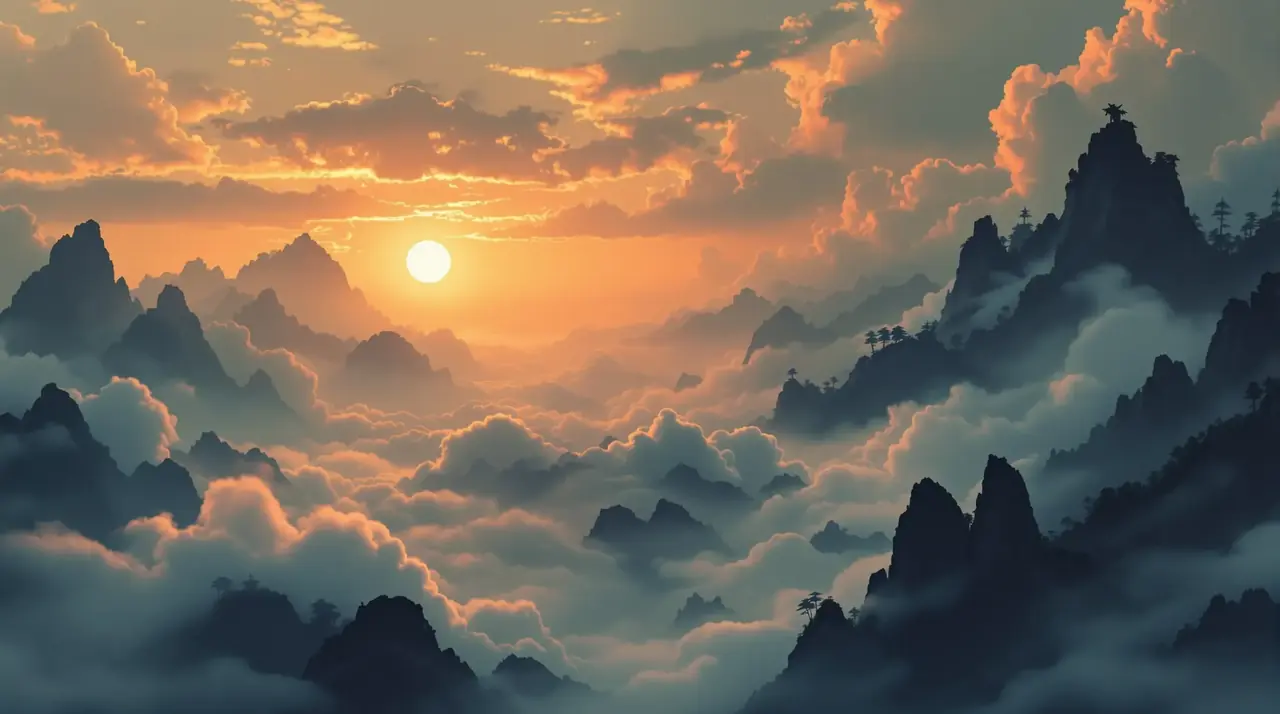 五月色情首屏 - 水墨山水的世外桃源意境